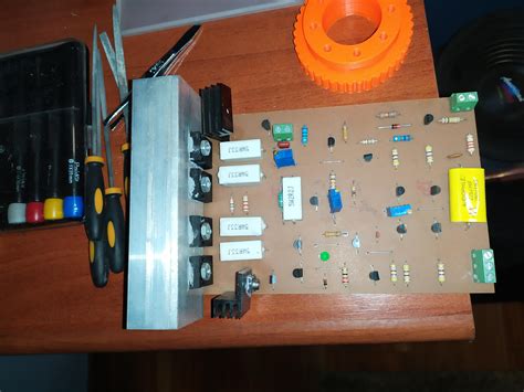 Built A 50 Watt Hi Fi Audio Amplifier Or As I Call It Discrete Opamp