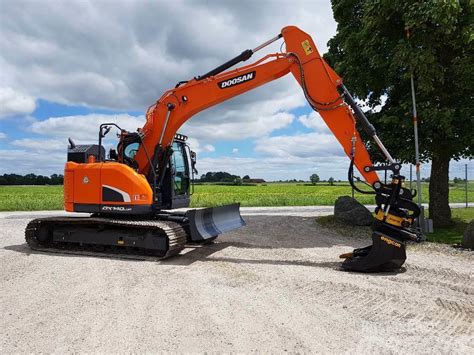 Used Doosan DX 140 LCR 5 Uthyres Crawler Excavators Year 2019 For