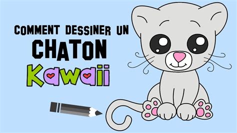 Comment Dessiner Un Chaton Kawaii Youtube