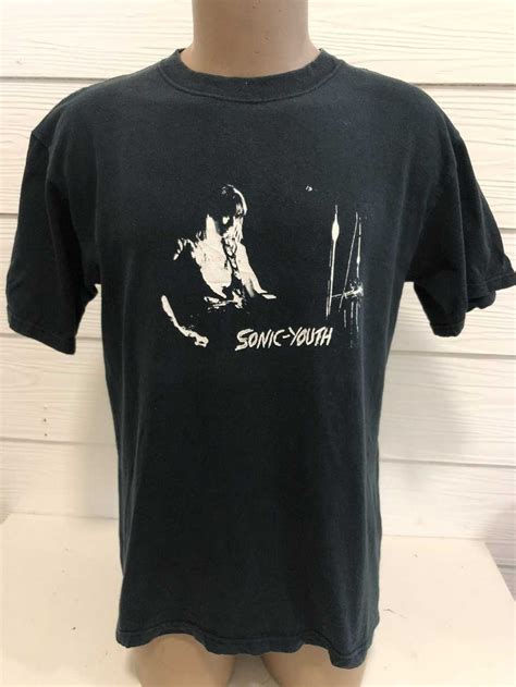 Anvil Band Tees Vintage Vintage Sonic Youth Bootl Gem