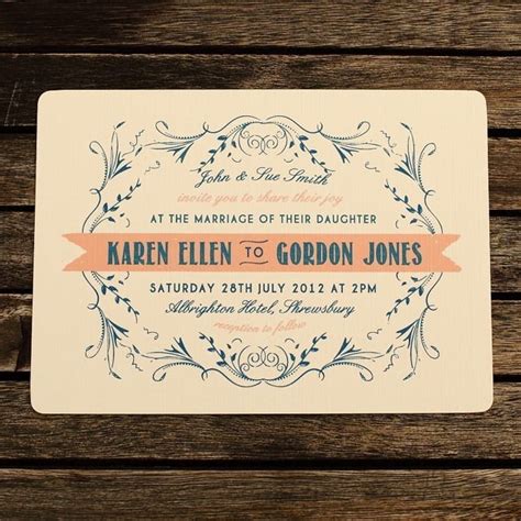 Homemade Western Wedding Invitations