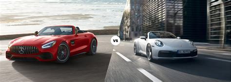 The 2021 Mercedes AMG GT Vs Porsche 911 Mercedes Benz Of Arcadia