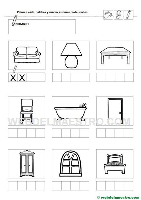 Ejercicios Para Separar S Labas Material Para Maestros