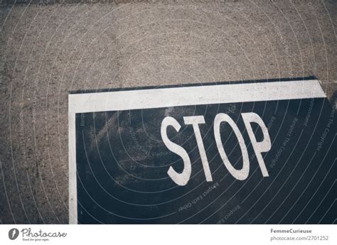 Stop Verkehrszeichen Ein Lizenzfreies Stock Foto Von Photocase