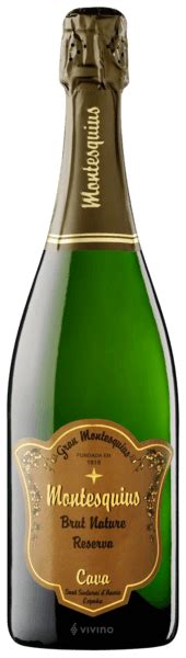 Montesquius Cava Gran Montesquius Reserva Brut Nature Vivino US