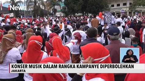 Polemik Gelar Konser Musik Kampanye Pilkada Saat Pandemi Inews