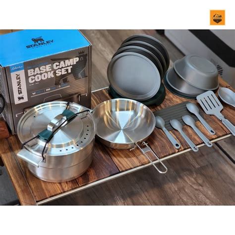 Set Stanley Adventure Full Kitchen Base Camp Cook Mr Weekend