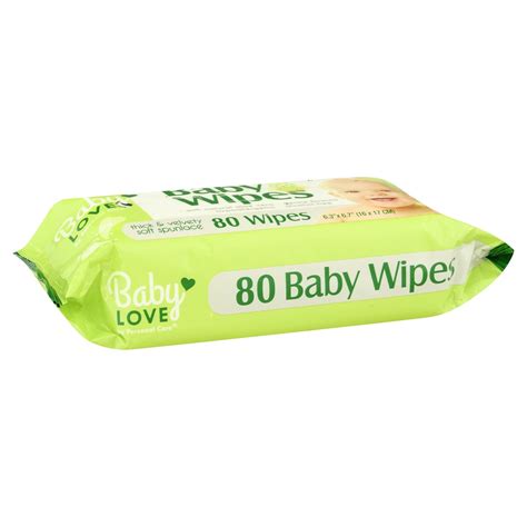 Baby Love Baby Wipes With Aloe 80 Ct Shipt