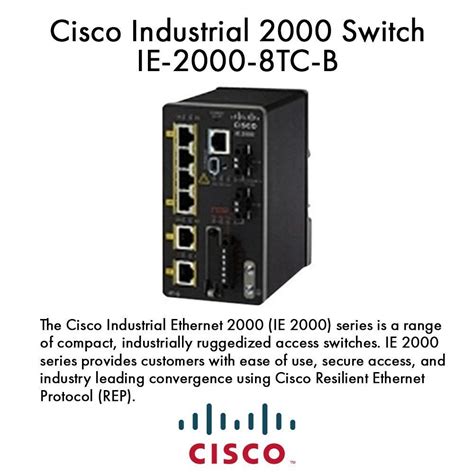 295179521245 Cisco Industrial Ethernet 2000 Series Switch 10 Ports