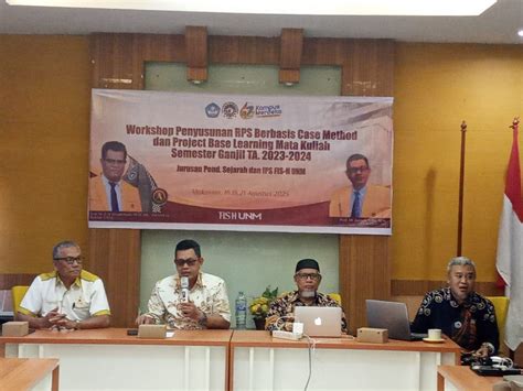 Tingkatkan Mutu Jurusan Sejarah Dan Ips Unm Gelar Workshop Rps Matakita