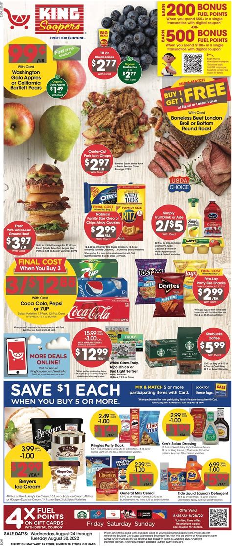 King Soopers Weekly Ad Aug Weeklyads