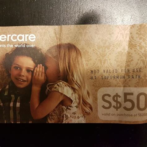 50 Mothercare Voucher Tickets Vouchers Vouchers On Carousell