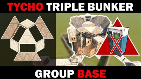 Tycho RUST Triple Bunker Multi TC 2021 Group Base YouTube