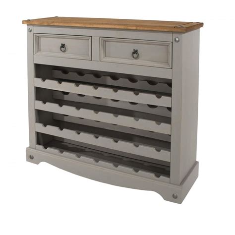 Corona Grey Wine Rack Big Furniture Warehouse