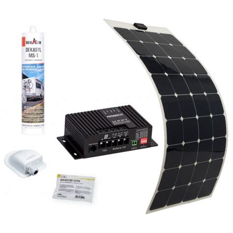 Pack ANTARION Panneau Solaire Souple 150W Camping Car Van Life