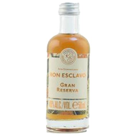 Buy Ron Esclavo Gran Reserva Rum Mini 5cl Online GinFling Nl