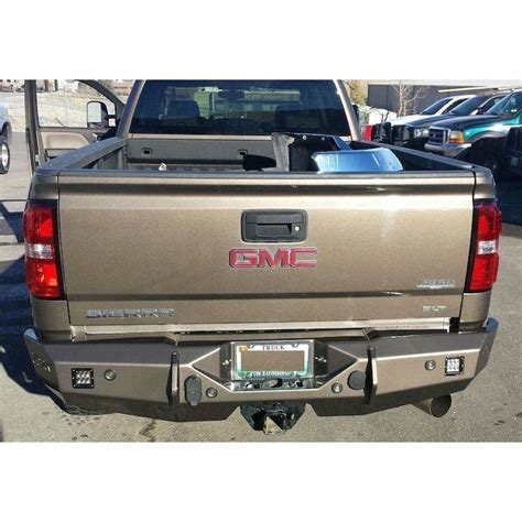 Steel Rear Bumper For 2015-2019 GMC 2500/3500