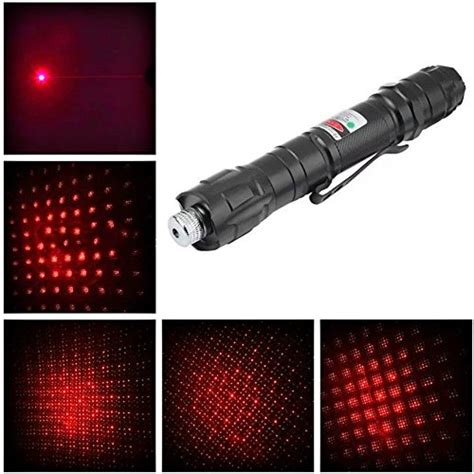 Buy Professional Laser Pointer Light Pen Lazer Beam with 5 Star Caps ...