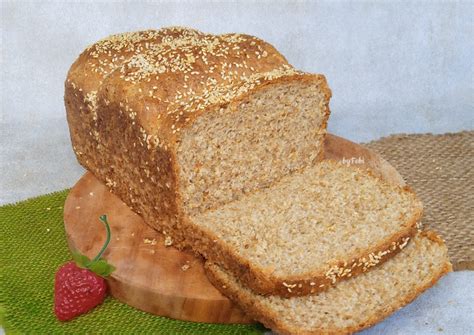 Resep Roti Gandum No Sugar No Egg No Butter No Milk Oleh Baking