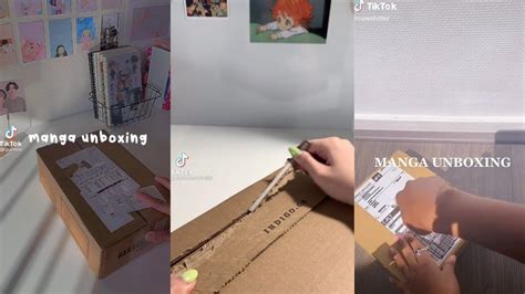 Manga Unboxing Haul Tiktok YouTube