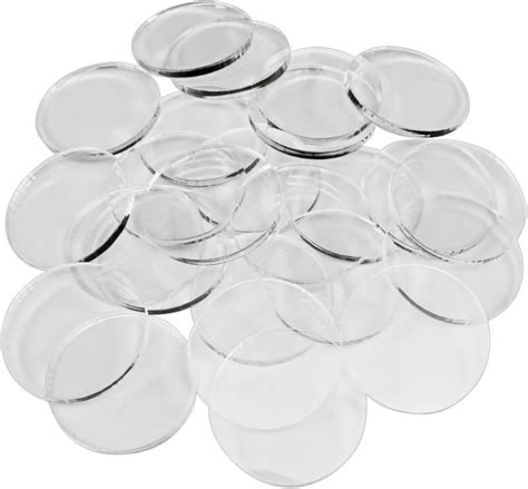 Litko Clear Miniature Bases Circular 35mm 3mm Clear 25