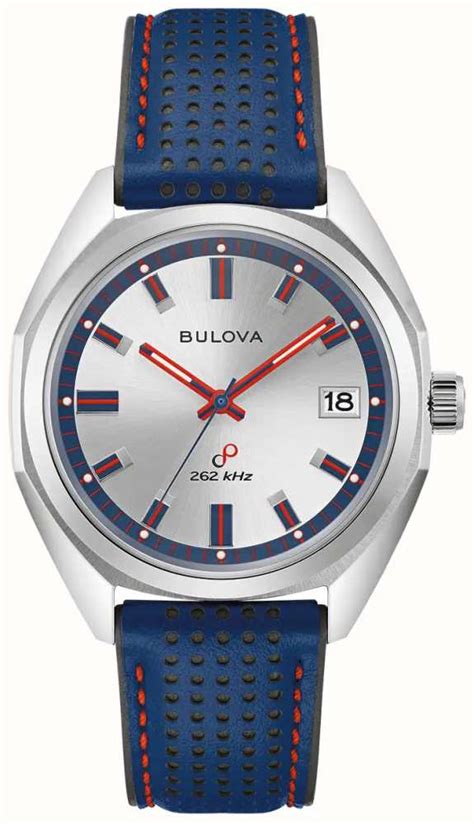 Bulova Jet Star Limited Edition Mm Mit Silbernem Zifferblatt Und