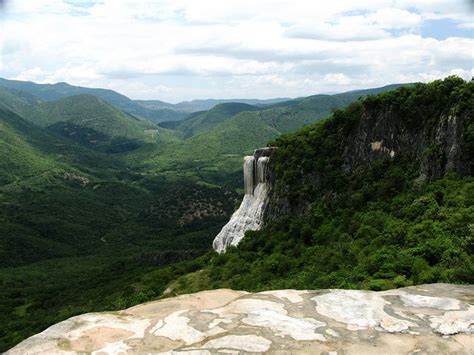 Hierve el Agua-Waterfall, Frozen In Time And Space - World inside pictures