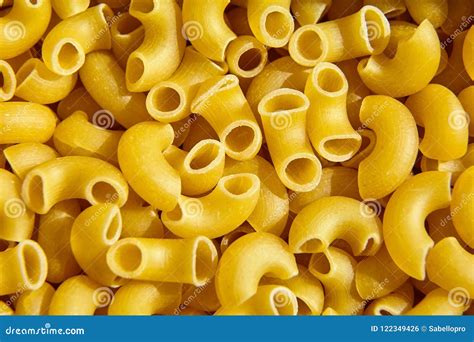 Uncooked Italian Pasta Elbow Macaroni Stock Photo Image Of Italian