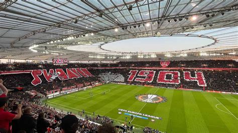 Leverkusen Fans Mit Toller Choreo Gegen Rom