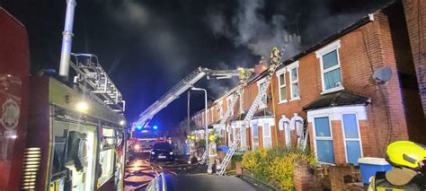 Ipswich House Fire Blaze Which Spread To Four Homes Began In Cannabis