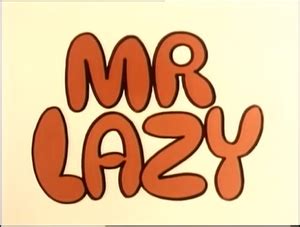 Mr. Lazy (Cartoon) | Mr. Men Wiki | Fandom