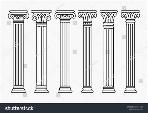 Free Clipart Roman Pillars