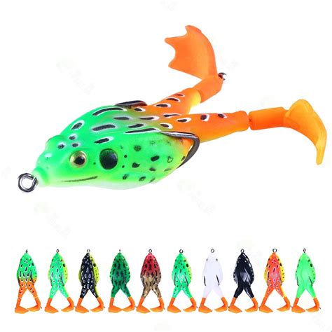 1 PC Seaknight Double Helix Artificial Frog Fishing Floating Lure Bass