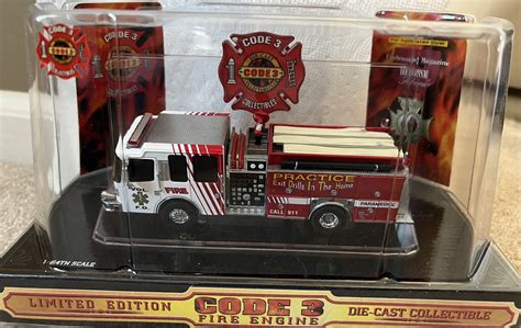 Code 3 Collectible Fire Truck Collectors Club Ferrara Inferno Pumper