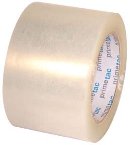 PrimeTac 400 3x110 Clear Packaging Tape Long Island Packing Tape