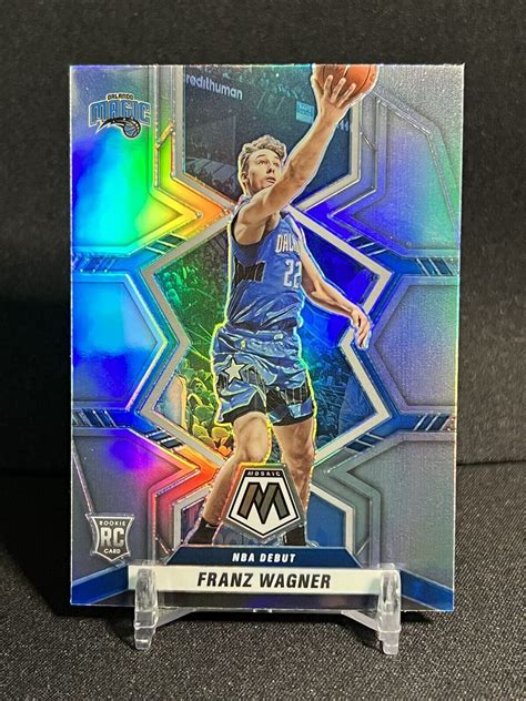 Franz Wagner Rookie Mosaic NBA Debut Silver PRIZM Values MAVIN