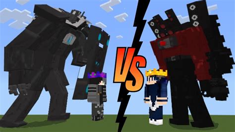 BATALHEI CONTRA MEU RIVAL EM UMA BATALHA DE MOBS SKIBIDI TOILET VS