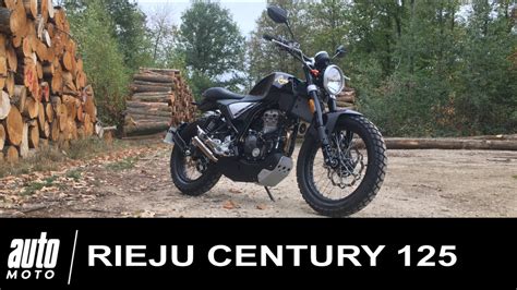 RIEJU CENTURY 125 Cm3 Le Scrambler Catalan ESSAI POV Auto Moto