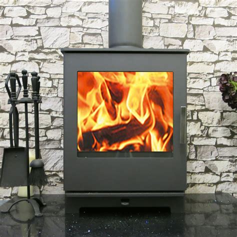 Neo 5kw Multi Fuel Wood Burning Stove Modern Stoves Multi Fuel Wood