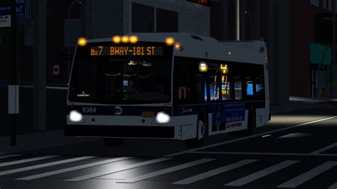 Mta Mabstoa Roblox 2016 Novabus Lfs 8384 On The Bx7 Operation To