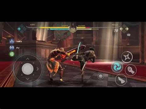 KIBO VS BOSS HELGA Shadow Fight 4 Story Mode Chapter III YouTube