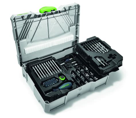 Festool Centrotec Installers Set 89 Piece Systainer Kit 201312