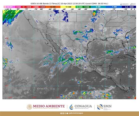 Conagua On Twitter Se Pronostican Lluvias Intensas En Regiones De