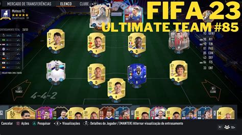 FIFA 23 PS4 ULTIMATE TEAM 85 KLUIVERT ACABOU O ADVERSÁRIO YouTube