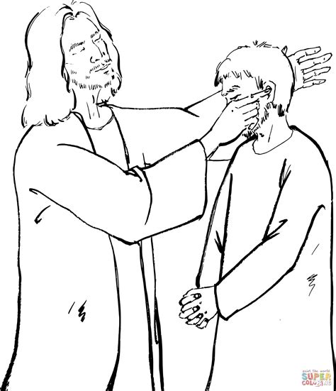 10 Jesus Heals the Deaf Man Coloring Page | Thousand of the Best printable coloring pages for kids!