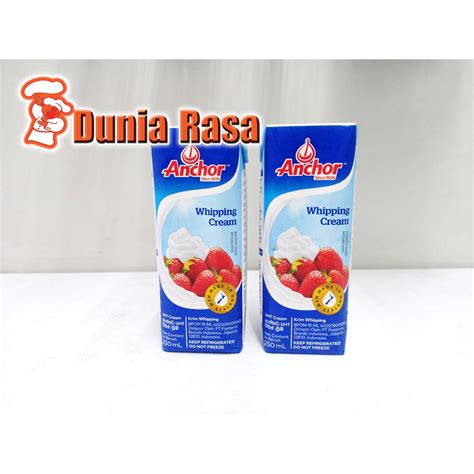 Jual Anchor Whipping Cream Anchor Whip Cream Ml Shopee Indonesia