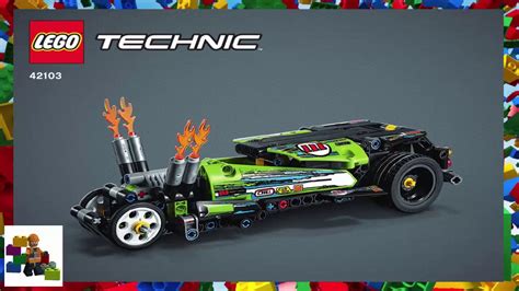 Lego Technic Dragster Pieces Age Years Spielzeug Lego