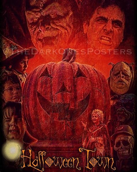 John D. on Instagram: "“HalloweenTown” a darker toned poster for the ...