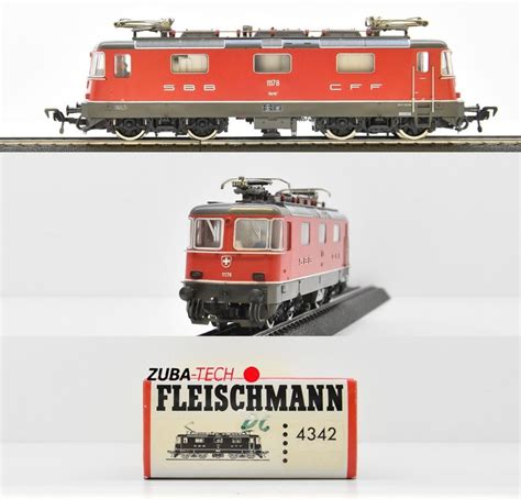 Fleischmann 4342 E Lok Re 4 4 II SBB H0 GS Analog Mit OVP Kaufen Auf