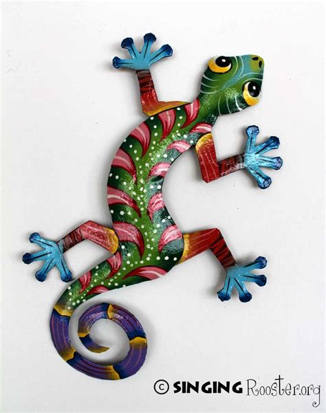 Gecko Art Southwest Wall Art Drums Art Art